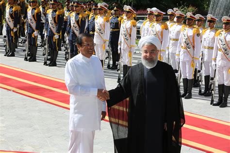 iran president visit sri lanka